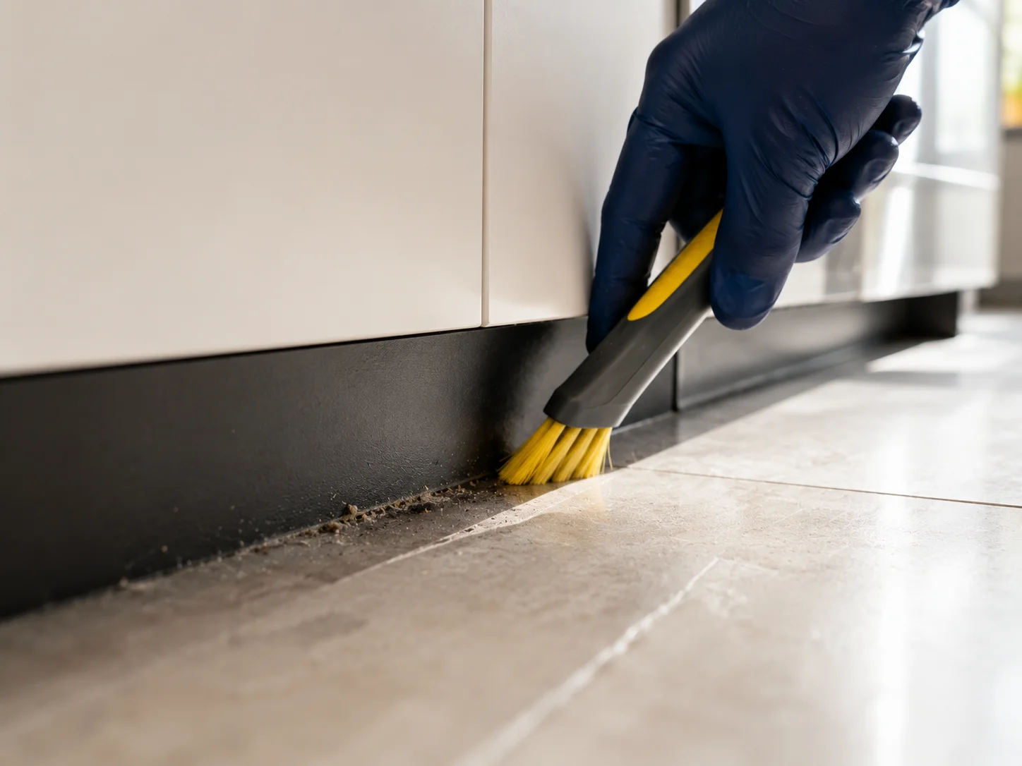 Detailed cleaning team providing office and home deep cleaning for corners, tracks, baseboards and high-touch surfaces