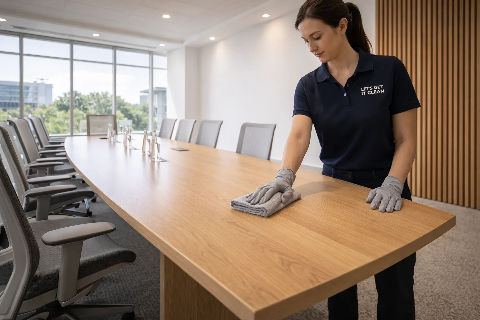 Discreet boutique office deep cleaning in the Oakville corporate sector.