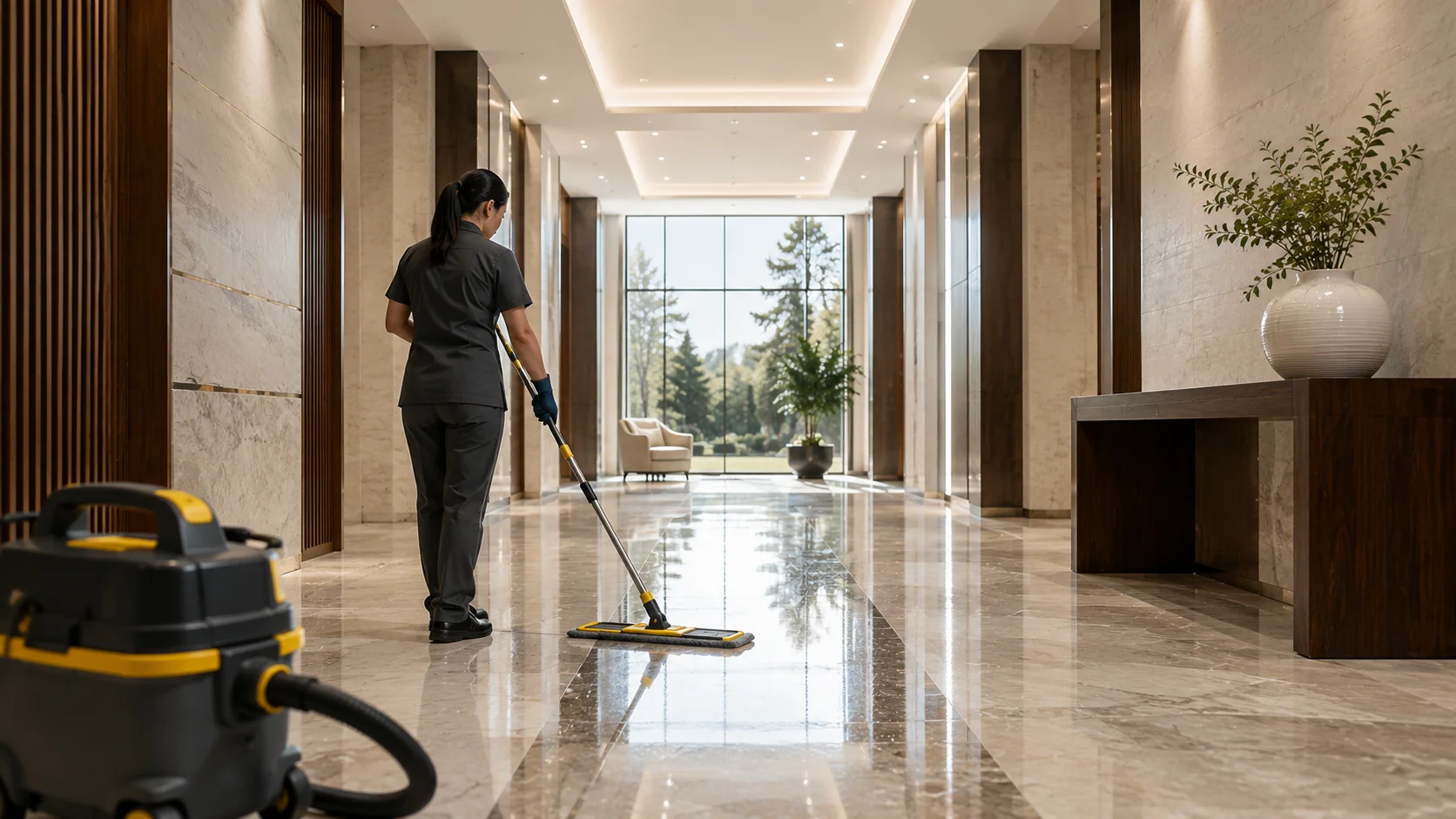 Office deep cleaning service for reception areas, boardrooms, washrooms and professional workspaces in Oakville, Burlington, Hamilton and Toronto