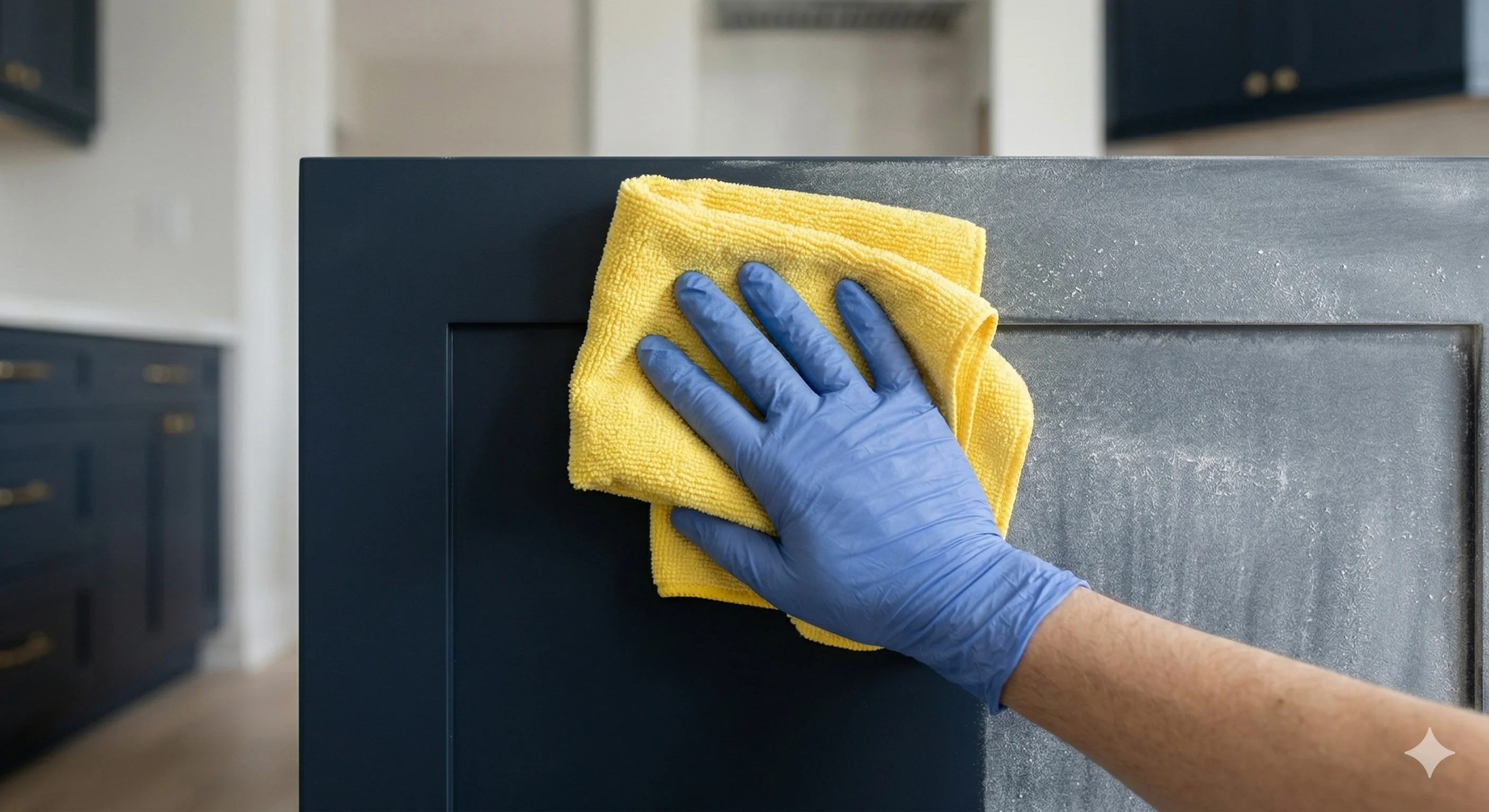 Drywall dust removal during post-renovation cleaning in a Toronto home