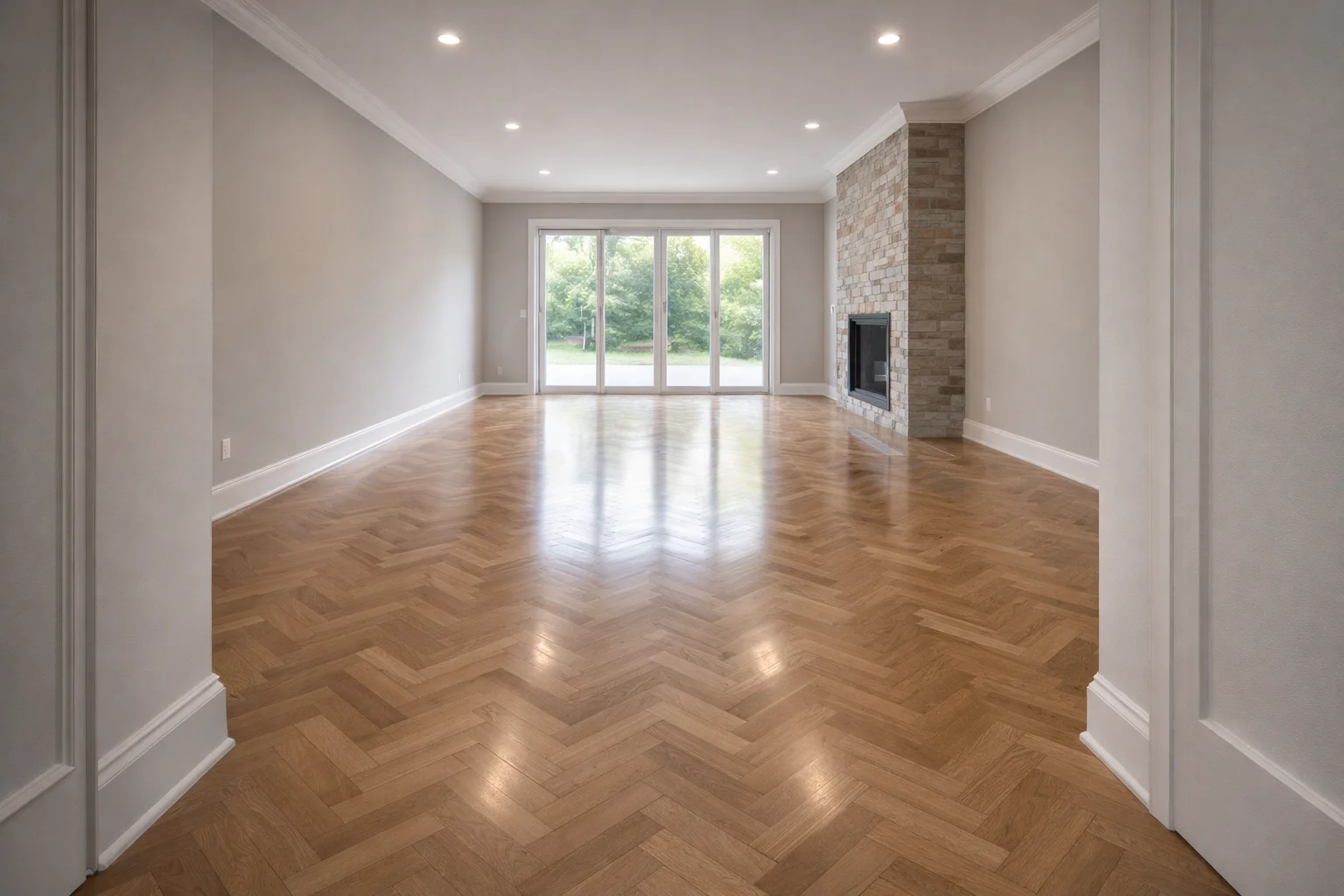 Spotless and sanitized interior prepared for new residents after a move-out deep clean in Waterdown.